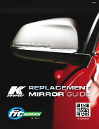 Fit System 66579M Mazda3 Passenger Side Replacement Convex Mirror Fit System by K Source 