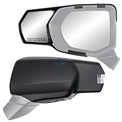 K-Source Snap & Zap Custom Towing Mirrors - Snap On - Driver and Passenger  Side K Source Towing Mirrors KS99NQ